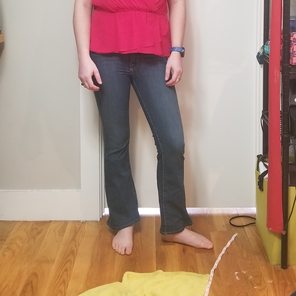 ⭐7FAM Kimmie Bootcut Jeans 25⭐ - Picture 3 of 9